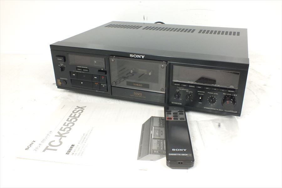 SONY | カセットデッキ TC-K555ESX 公式通販 美品・動作品 TC-K555ESX