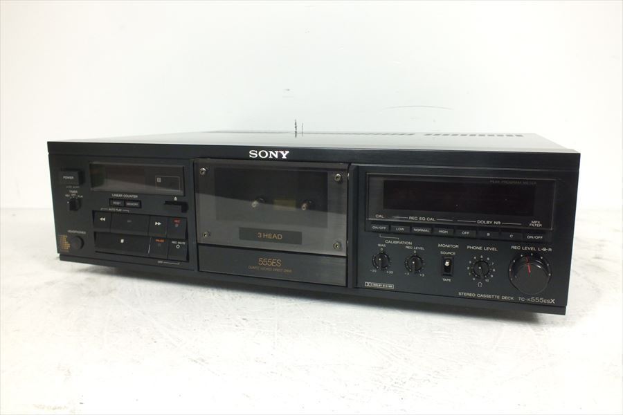 SONY | カセットデッキ TC-K555ESX 公式通販 美品・動作品 TC-K555ESX