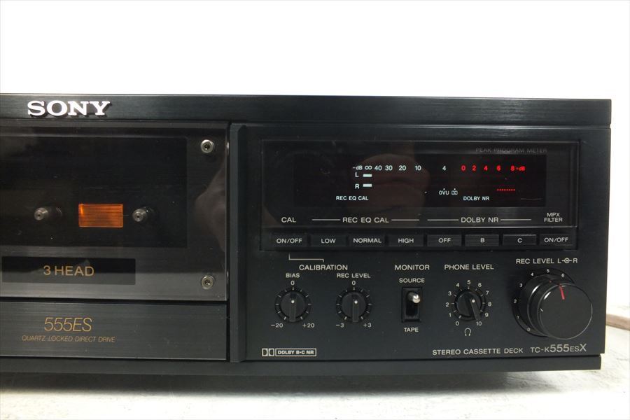 SONY | カセットデッキ TC-K555ESX 公式通販 美品・動作品 TC-K555ESX