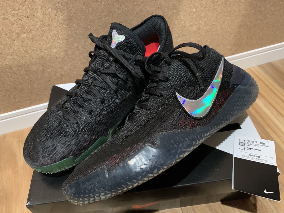 極美品 NIKE KOBE AD NXT 360 29cm US11 lebron kyrie kd pg jordan