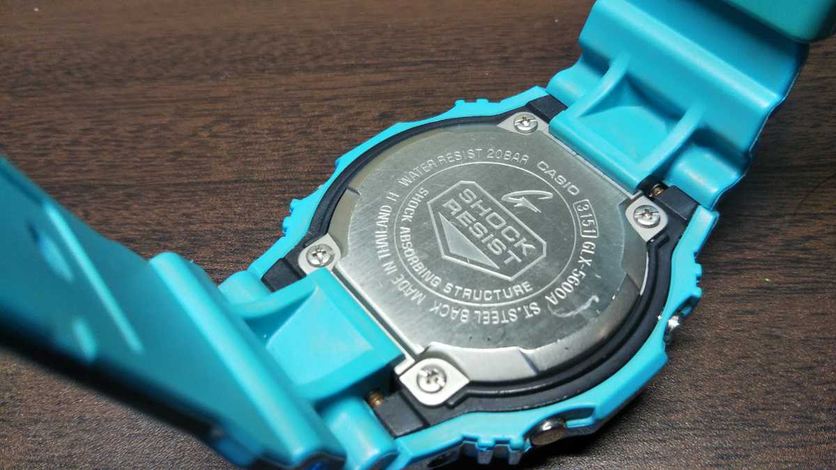 CASIO G-SHOCK GLX-5600A-2JF G-LIDE ターコイズ 水色 タイドグラフ 