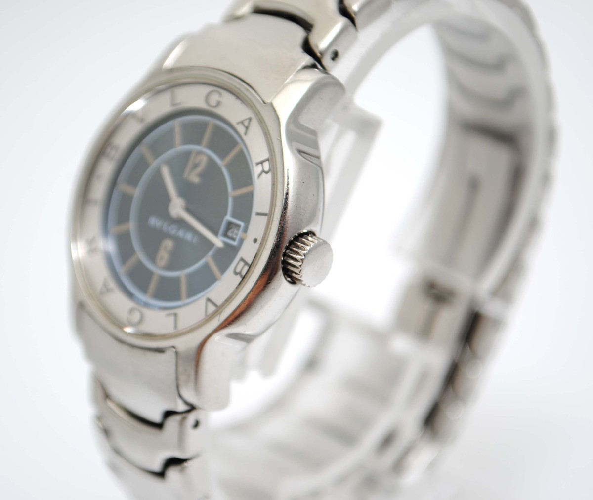 ジャンク 【1円スタート！！】 BVLGARI ソロテンポ ST 29S クォーツ
