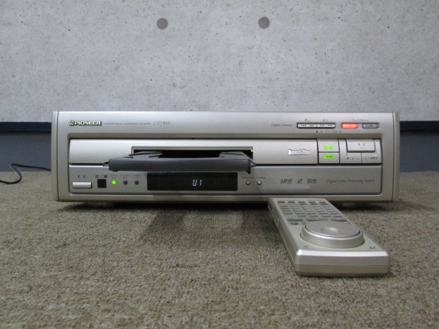 パイオニア LDプレーヤー CLD-R5 リモコン付き 動作品 公式通販