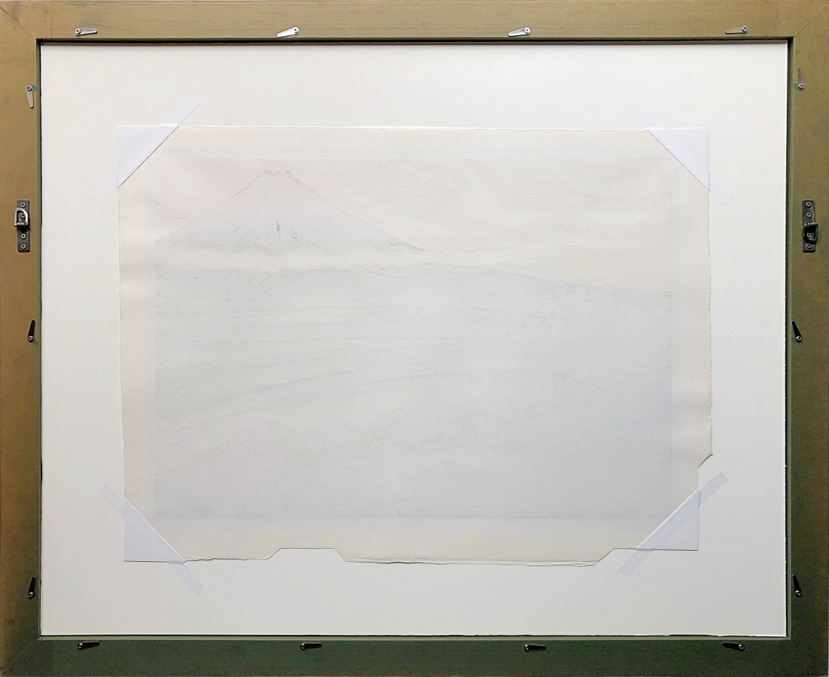 牧野宗則 木版画 直筆サイン入り1988年花菜 エディションNo.228⁄250