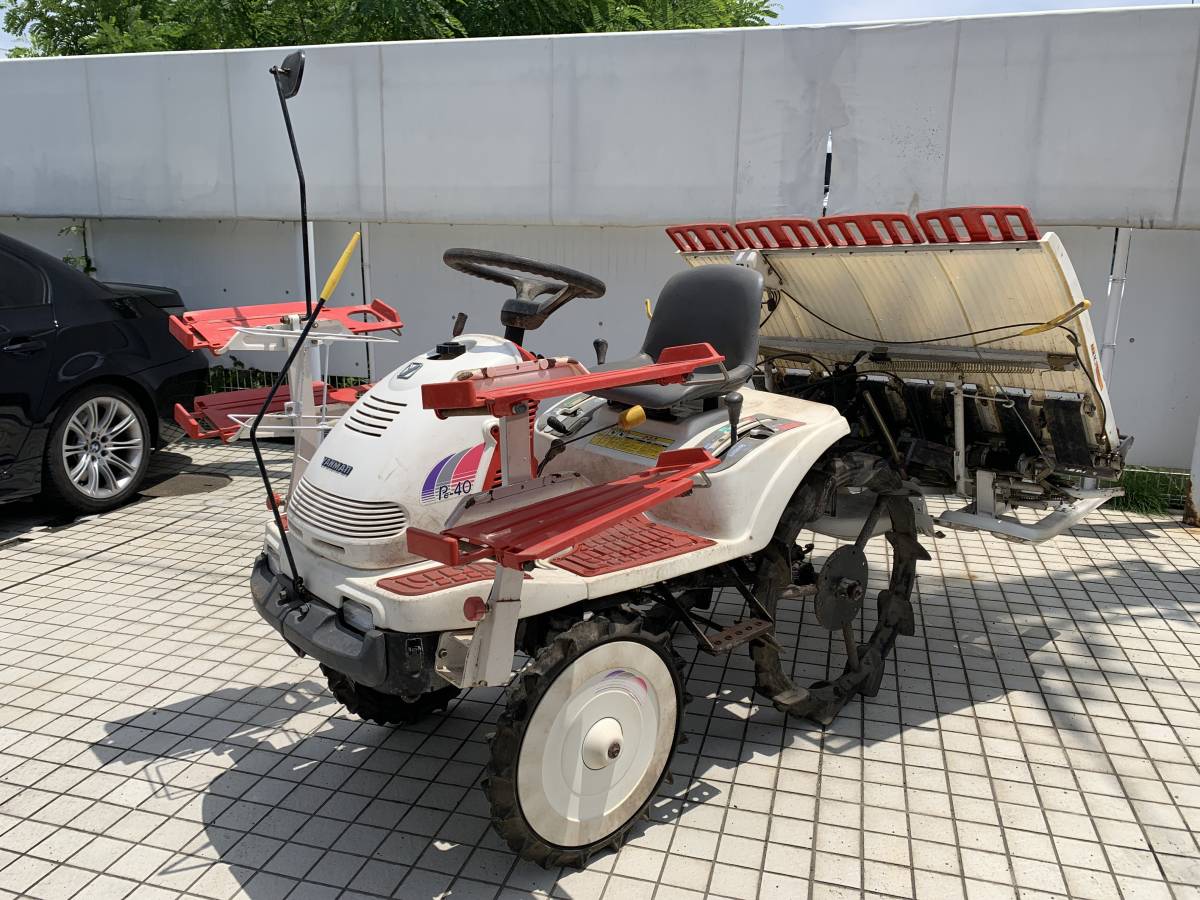 福島県発!! ヤンマー 田植え機 Pe-4 4条植え 中古 売切!!