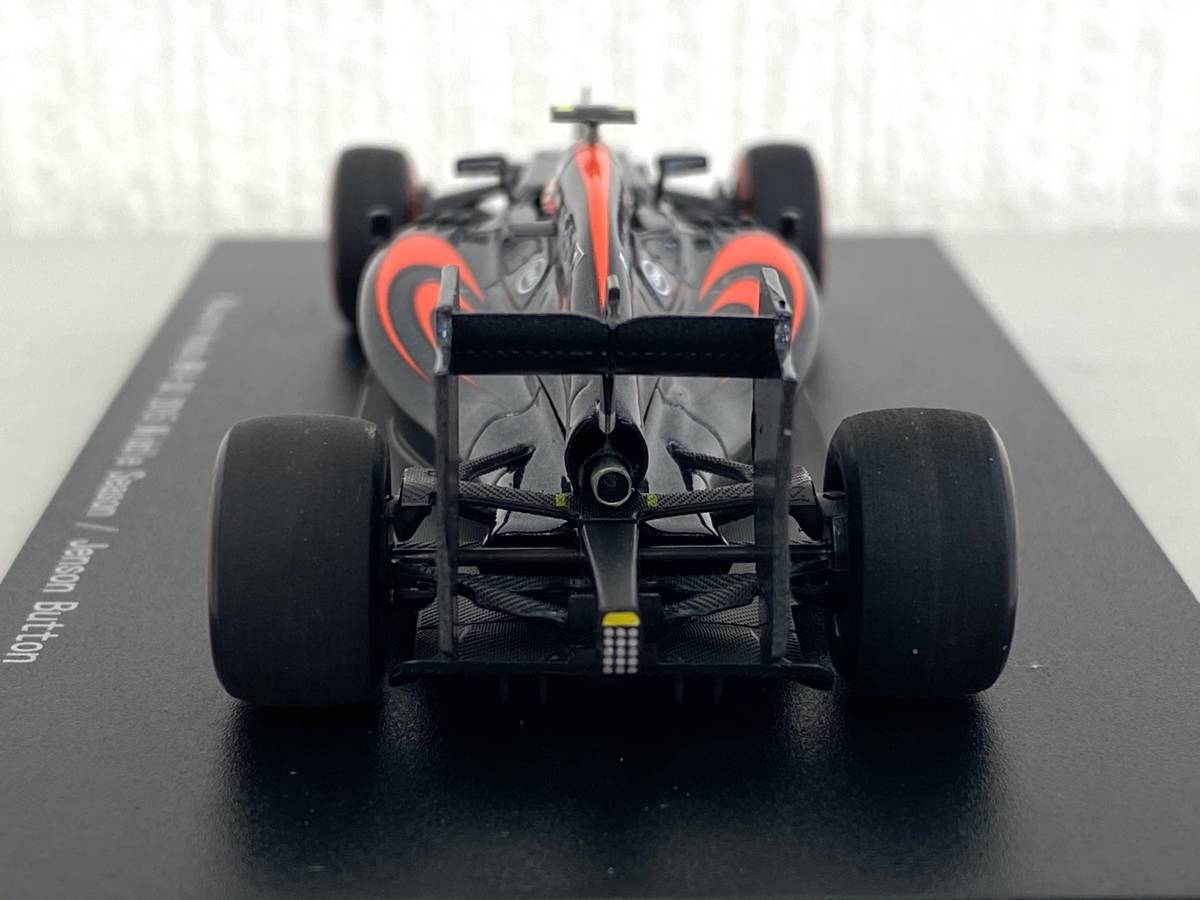 Minicar 1/43 McLaren Honda MP4/30 Medium Model Button (Black x Red) ES
