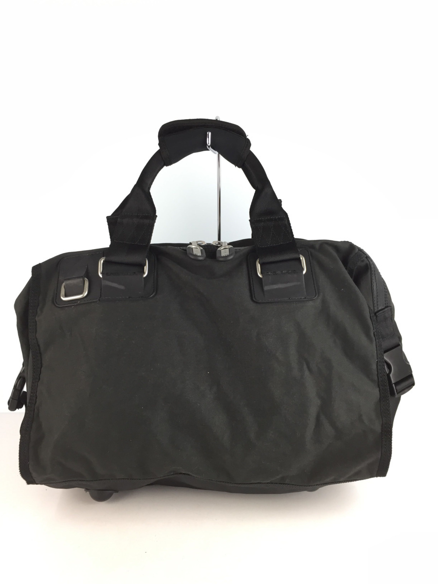 DIESEL ボストンバッグ ブラック レザー DIESEL◇ボストンバッグ/ブラック/黒/ショルダー有/ブランドロゴ