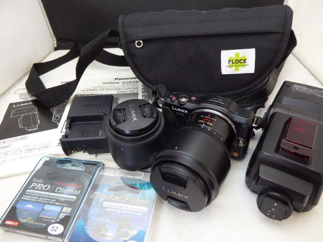 安い買取店舗 133☆Panasonic パナソニック LUMIX GF5 45-150/14-42