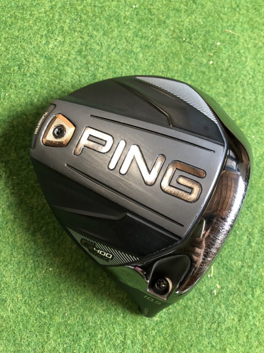 最安値，100%新品 PING G400MAXドライバー10.5度ヘッドのみ付属品ありピン(ピン)｜売買されたオークション情報、yahooの商品情報をアーカイブ公開 - オークファン 男性右きき用