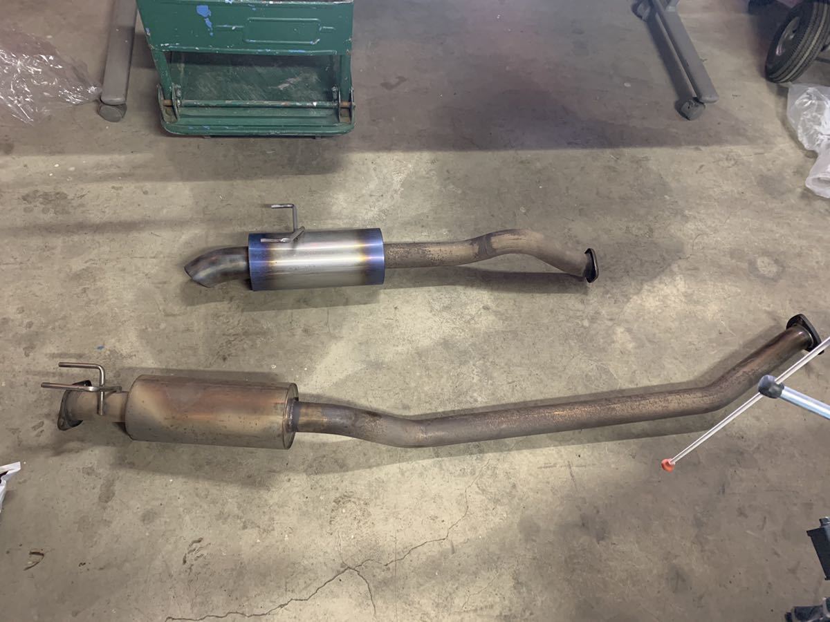 R304 - Racing DC5 SUS J's 60RS Exhaust J'S RACING K20A SUS