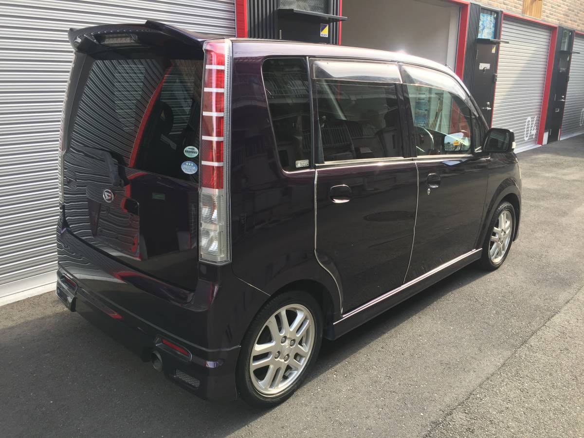 内外装美車!!】ムーヴ カスタムRS 後期 4WDターボ!! 低走行80，600km