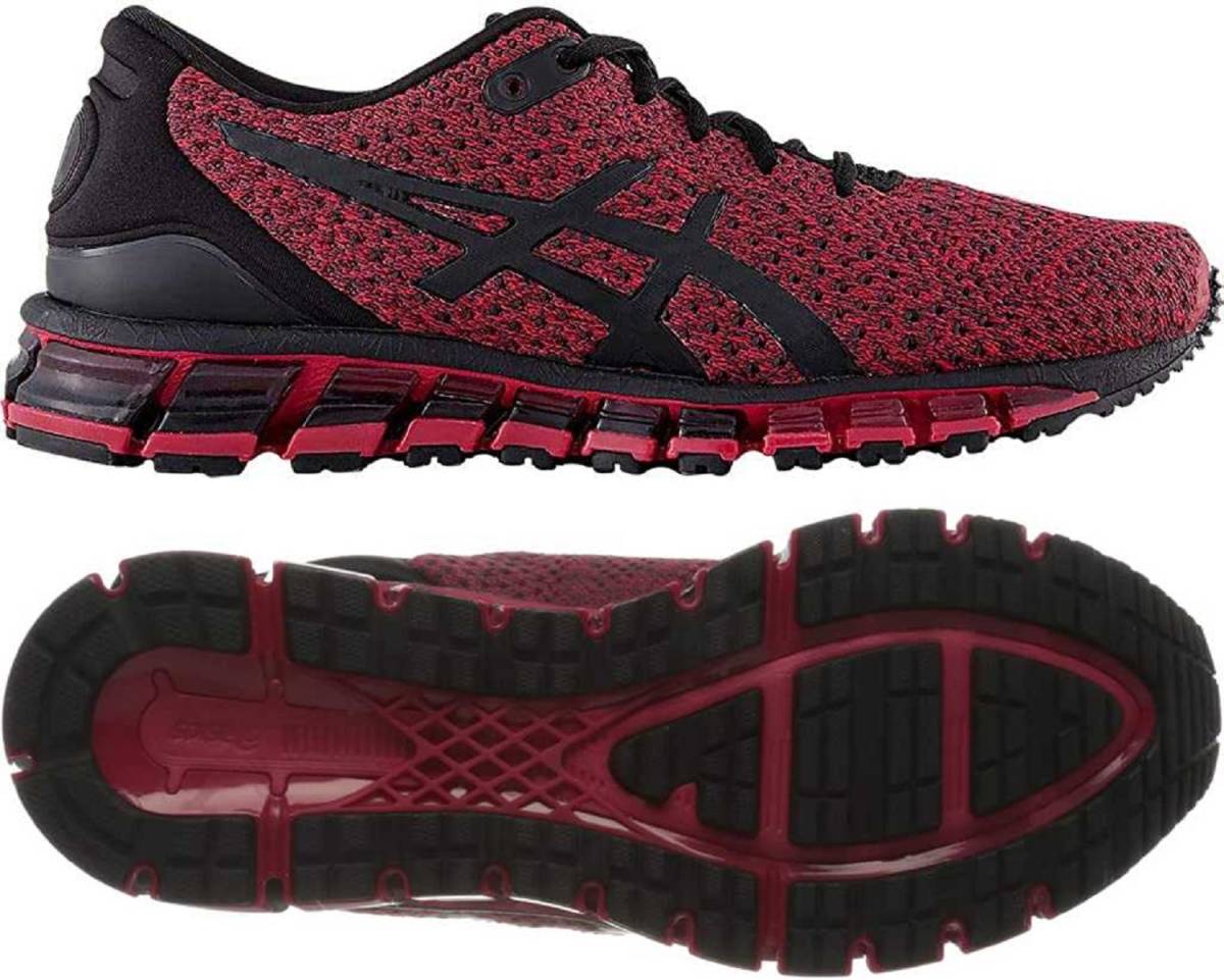  アシックス 29㎝ ゲル クォンタム 360 ニット 2 定価22000円 ブラック サンバ レッド ランニングシューズ GEL-QUANTUM 360 KNIT 2(29.0cm以上)｜売買されたオークション情報、yahooの商品情報をアーカイブ 29.0cm以上