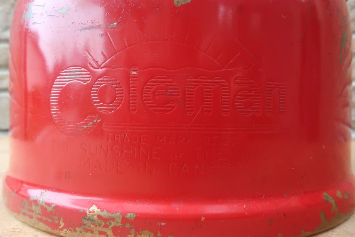 Coleman Lantern コールマン | メンテ済》コールマン'62年11月製200Aランタンレッドボーダー 200A U's LANTERN CANADA 0 COLEMAN 1961s - (コールマン) ガソリンランタン Coleman200&frasl;ランタン&frasl;アウトドア道具&frasl;CHSいろいろサイト