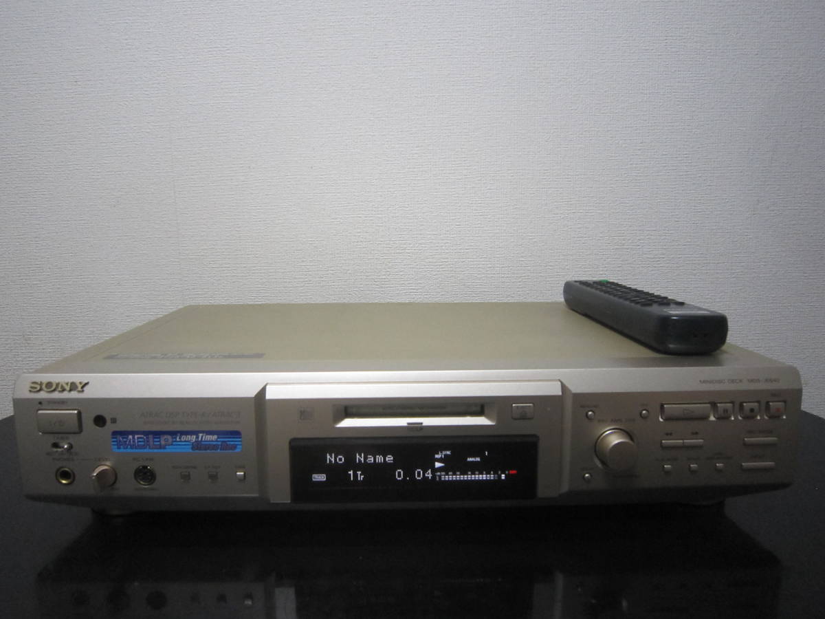 SONY MDS-DRE1 リミックスMDレコーダー サンプラー MDプレイヤー SONY