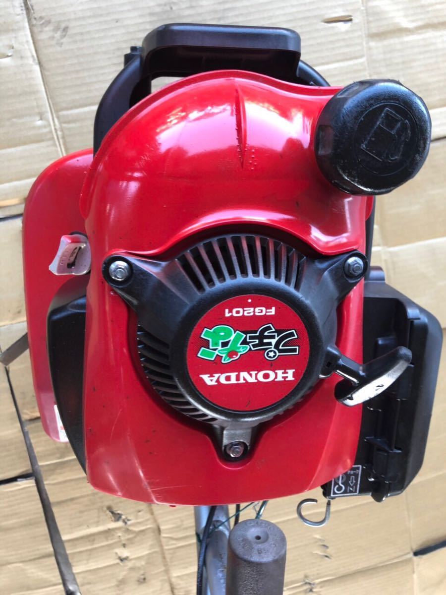 HONDA ホンダ管理機 プチな FG201 4サイクル。軽自動車にもラクラク