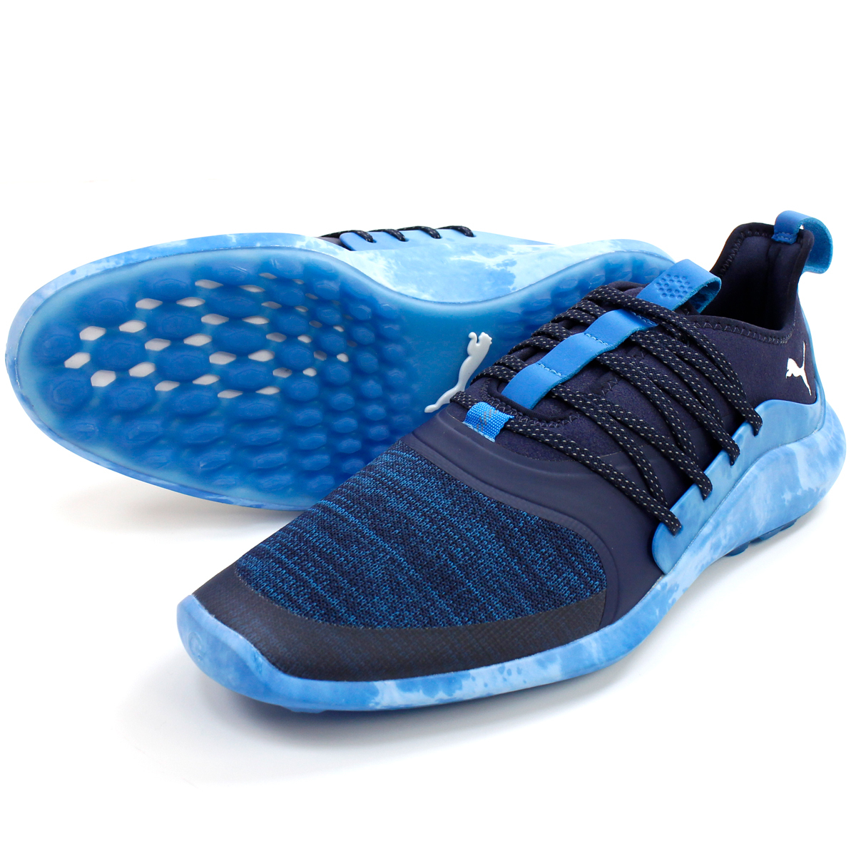 低価，お買い得 PUMA GOLF プーマ ゴルフ イグナイト ソーレース LOVE HAIGHT スパイクレス ゴルフシューズ 防水 撥水 27.5㎝ ブルー PMS14(27.5cm)｜売買されたオークション情報、yahooの商品情報をアーカイブ公開 - オ 27.5cm