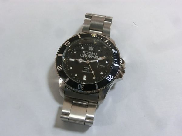 T51 G Rodeo Crowns ロデオクラウンズ 腕時計 メンズ 3針 カレンダー 3針 カレンダー 売買されたオークション情報 Yahooの商品情報をアーカイブ公開 オークファン Aucfan Com