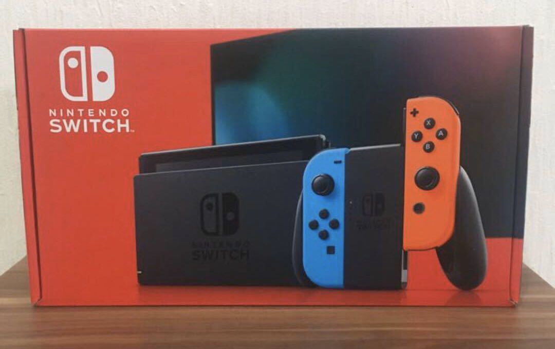 新品 未使用 未開封品】Nintendo Switch ネオン 本体 新型 任天堂