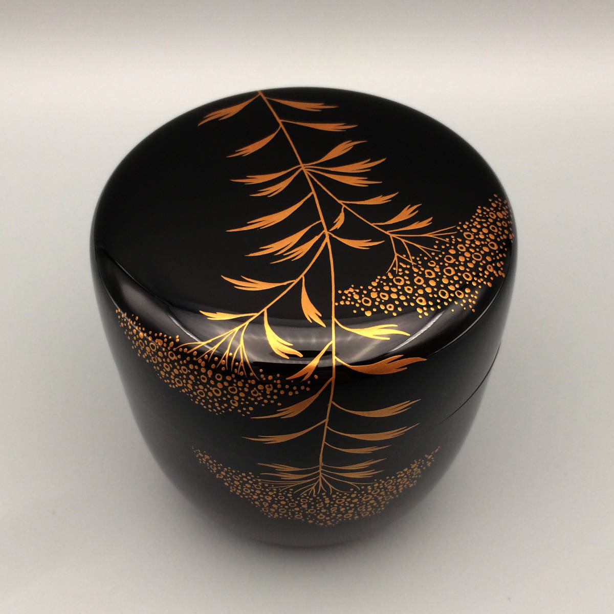 薮内流 五代竹心好 女郎花図 黒塗金蒔絵 藪内流五代不住斎好 竹心紹智 大棗 なつめ 茶道具(棗)｜売買されたオークション情報、yahooの ...