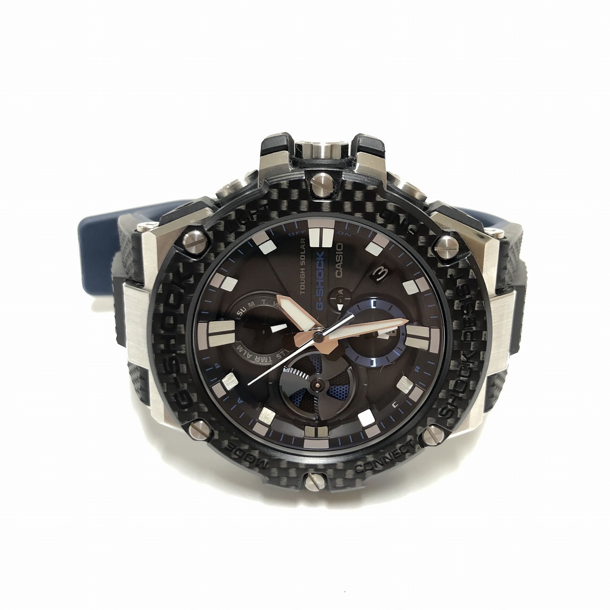 中古】カシオ 腕時計 G-ショック G-STEEL GST-B100XA-1AJF bluetooth 