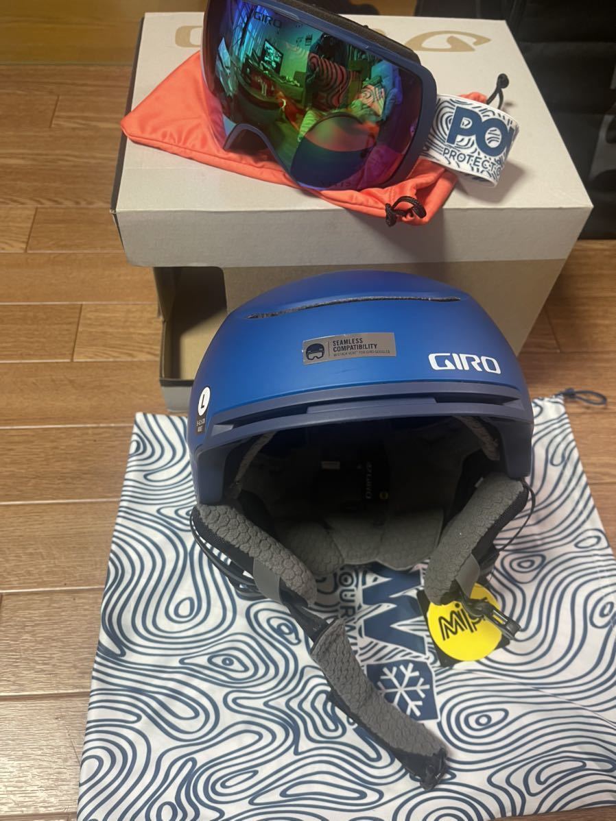 お得，正規品 GIRO JACKSON ヘルメットCONTACTゴーグル POWモデルのセット(アクセサリー)｜売買されたオークション情報、yahooの商品情報をアーカイブ公開 - オークファン アクセサリー