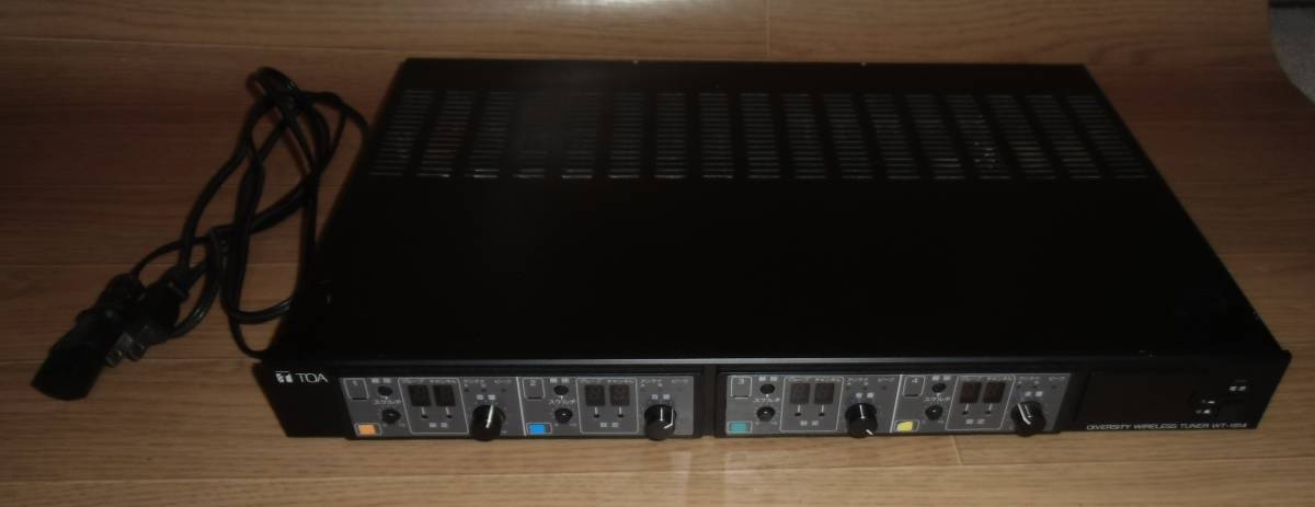 TOA WT-1814 ダイバシティワイヤレスチューナー WTU-1830 4波