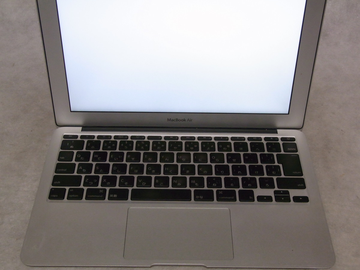 動作確認済み MacBook Air 11インチ（Late 2010） Core 2 Duo 1.4GHz 