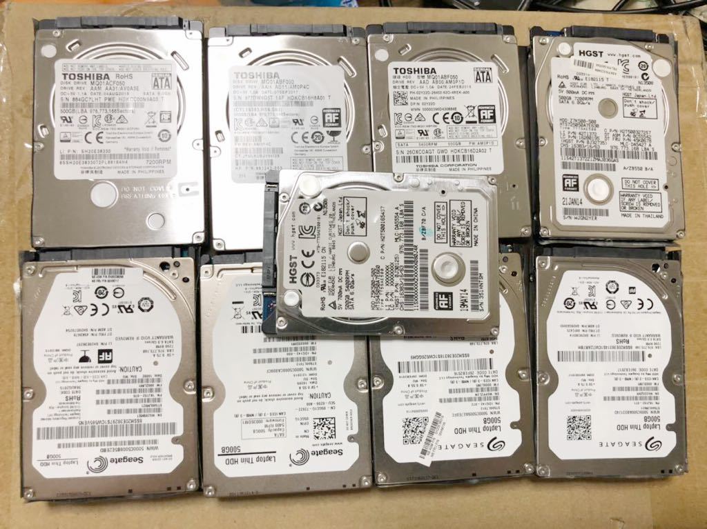 Seagate 8TB HDD 2台セット 動作確認済② SEAGATE HDD 8TB ST8000DM004