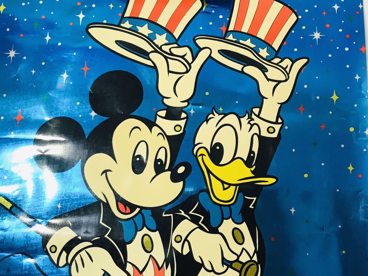 ポスター 1983年 東京ディズニーランド 開園当時 幅51.5cm×縦72.5cm 約B2