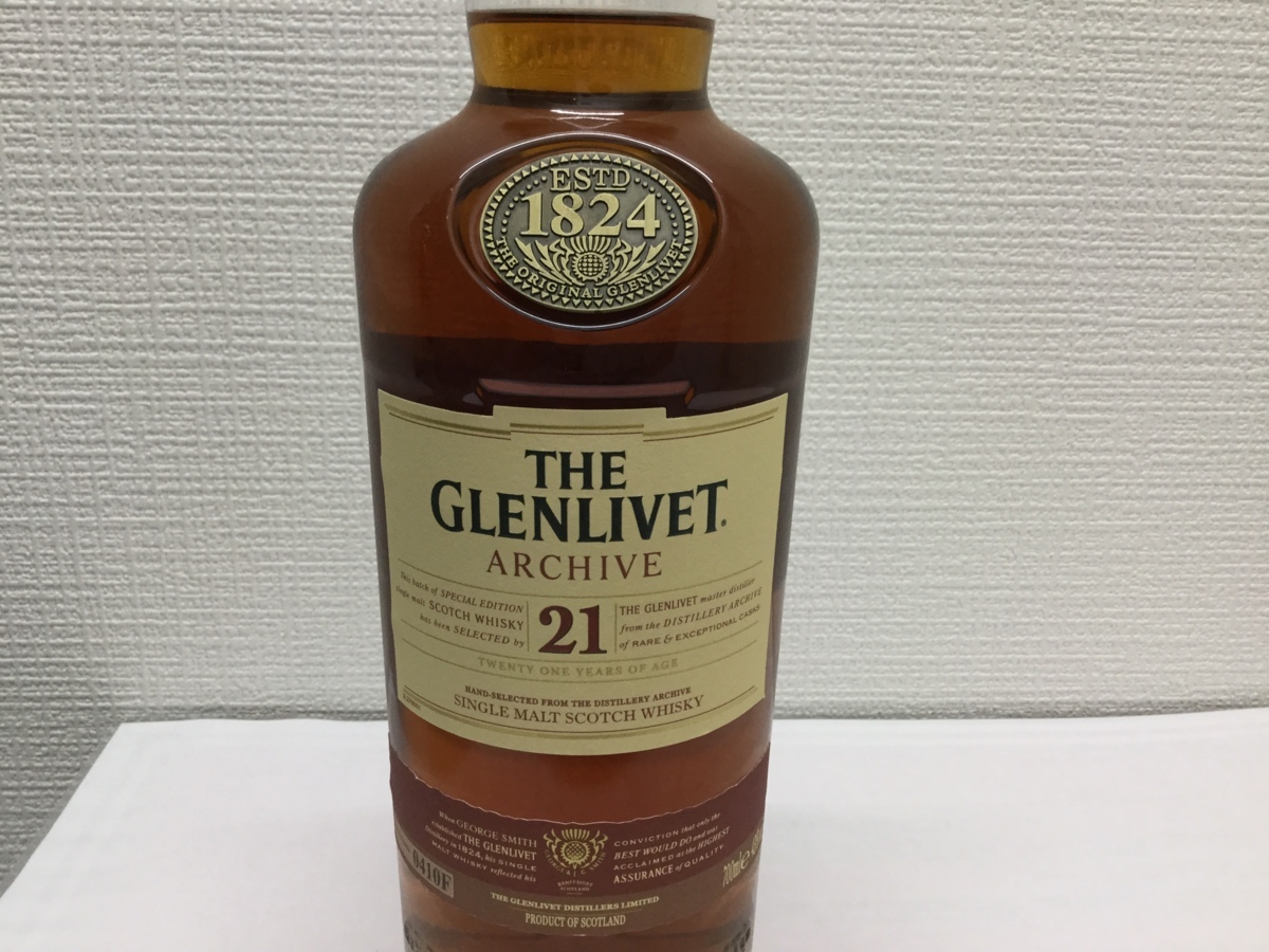 Glenlivet 0 Archive The Year Single Malt Scotch Old Whisky