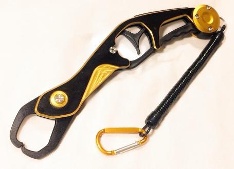 送料無料】フィッシュグリップ 超軽量 アルミ製 魚掴み器 フィッシュ