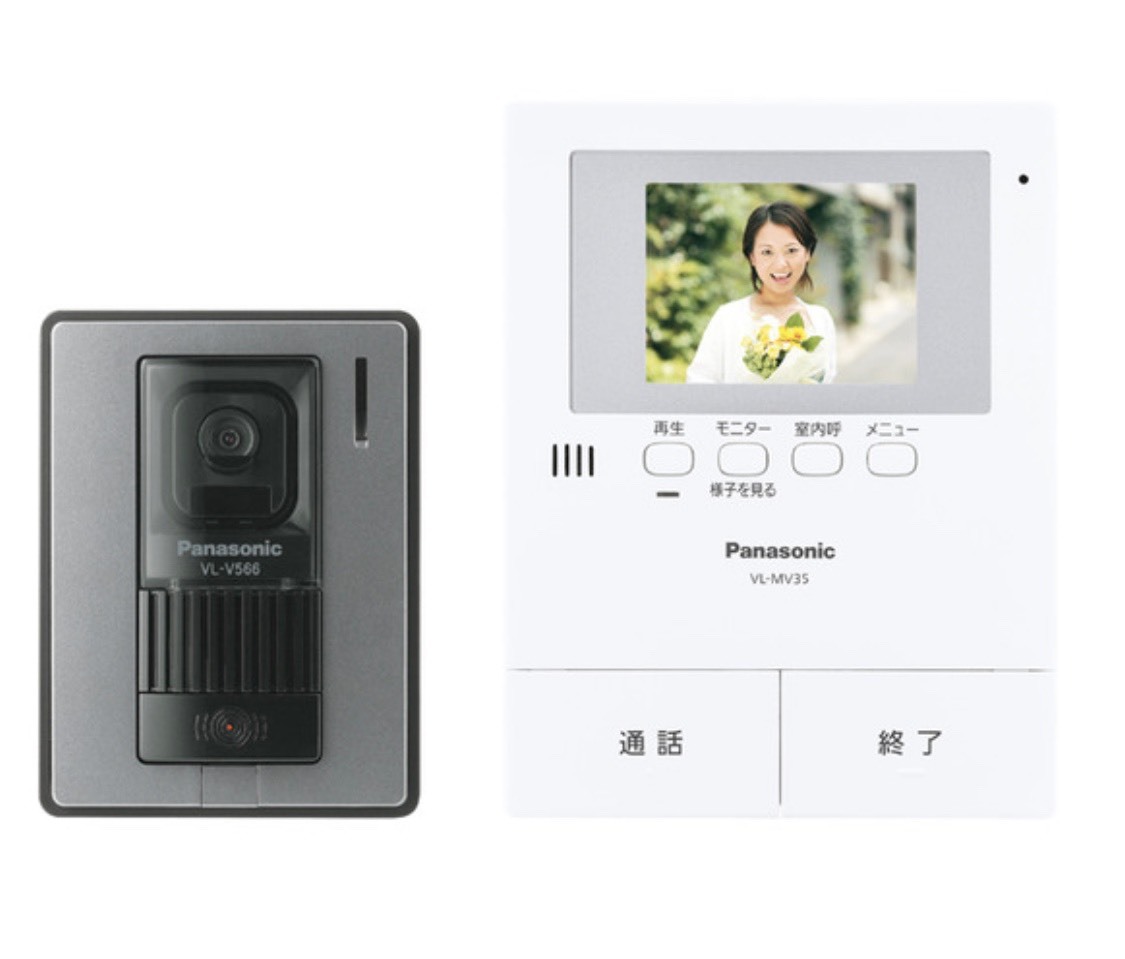 驚きの破格値，限定SALE 保管品 Panasonic/パナソニック テレビドアホン 電源直結式 VL-SV35X VL-MV35(インターホン、ドアホン)｜売買されたオークション情報、yahooの商品情報をアーカイブ公開 - オークファン インターホン、ドアホン