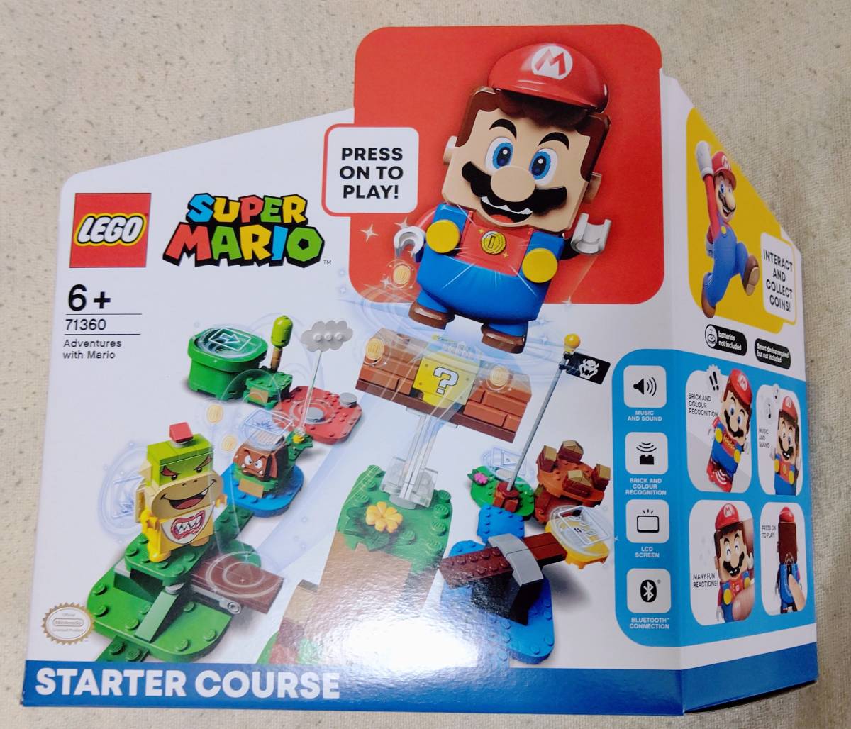 新商品！レゴ 71360 LOGOマリオとぼうけんのはじまり～スターターセット