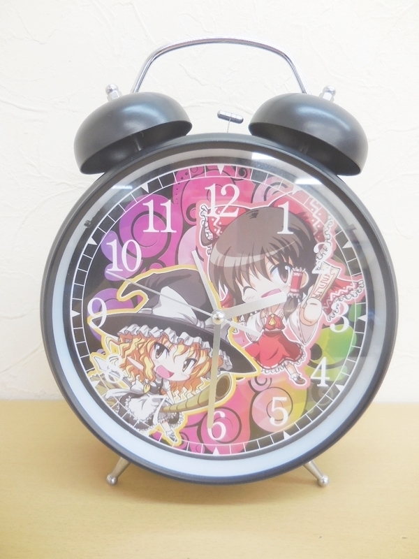時計 目覚まし時計 東方project 大型 大音量ベル 博麗霊夢 魔理沙 レイマリ み 目覚し時計 売買されたオークション情報 Yahooの商品情報をアーカイブ公開 オークファン Aucfan Com