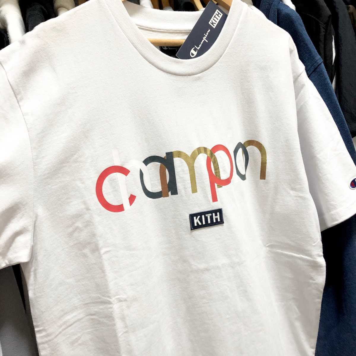 Kith KITH Champion x × KHM033553 Buy F1 Vintage Tee 