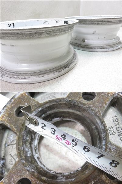 ENKEI SPORT 13インチ 5.5J +38 PCD100 4穴 2本セット 競技用 エンケイ 