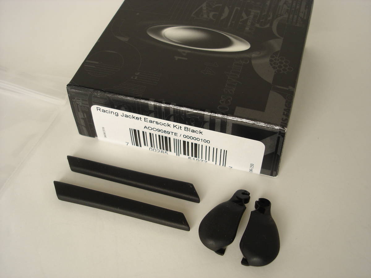 100%新品，限定SALE OAKLEY製 アジアンフィット ノーズパッド＋イヤーソック BLACK RACING JACKET/JAWBONE オークリー レーシングジャケット/ジョウボーン(セル、プラスチックフレーム)｜売買されたオークション情報、ya セル、プラスチックフレーム