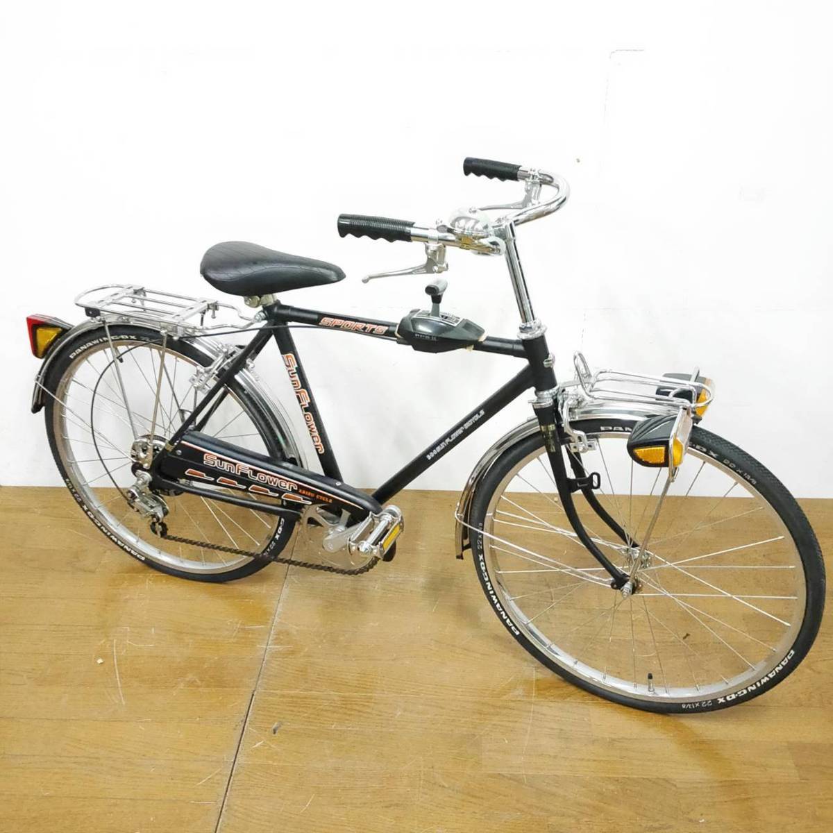  サンフラワー Sun Flower 昭和レトロ 22インチ 自転車 黒 /SL2(24インチ未満)｜売買されたオークション情報、yahooの商品情報をアーカイブ公開 - オークファン 24インチ未満