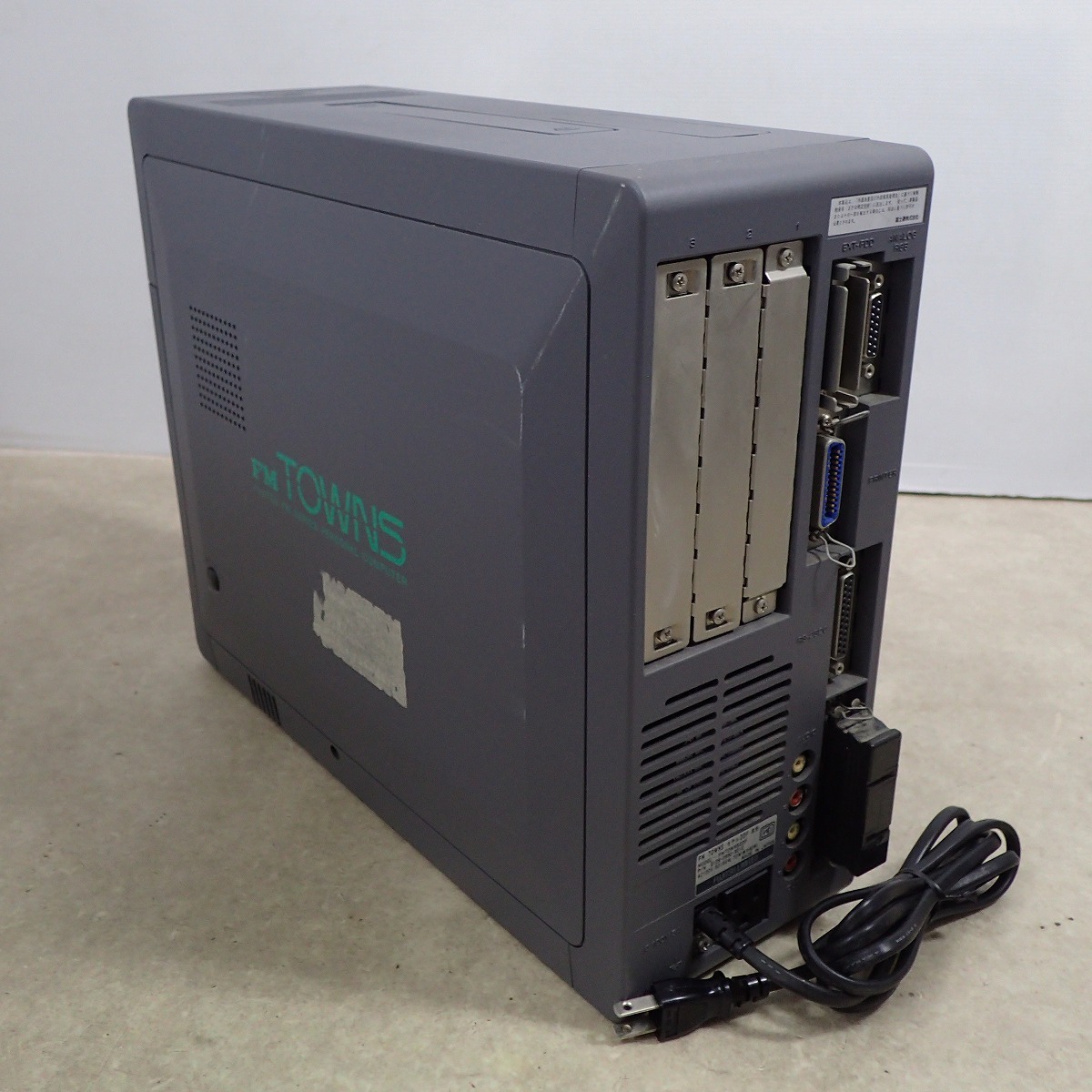 FM TOWNS MARTY 本体 ジャンク品 FUJITSU 〇☆FUJITSU FM MARTY 富士通 FMマーティー FMTOWNS MARTY