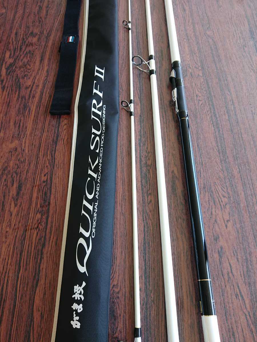  がまかつ がま投 クイックサーフⅡ 23号3.8 超 投げ竿(がまかつ)｜売買されたオークション情報、yahooの商品情報をアーカイブ公開 - オークファン 投げ竿