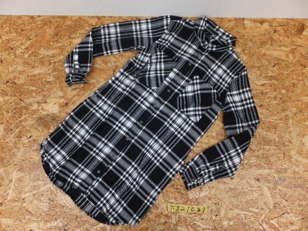 レターパック発送 Banana Republic バナナリパブリック レディース フランネル チェック シャツワンピース 0 黒 白 トップス 売買されたオークション情報 Yahooの商品情報をアーカイブ公開 オークファン Aucfan Com