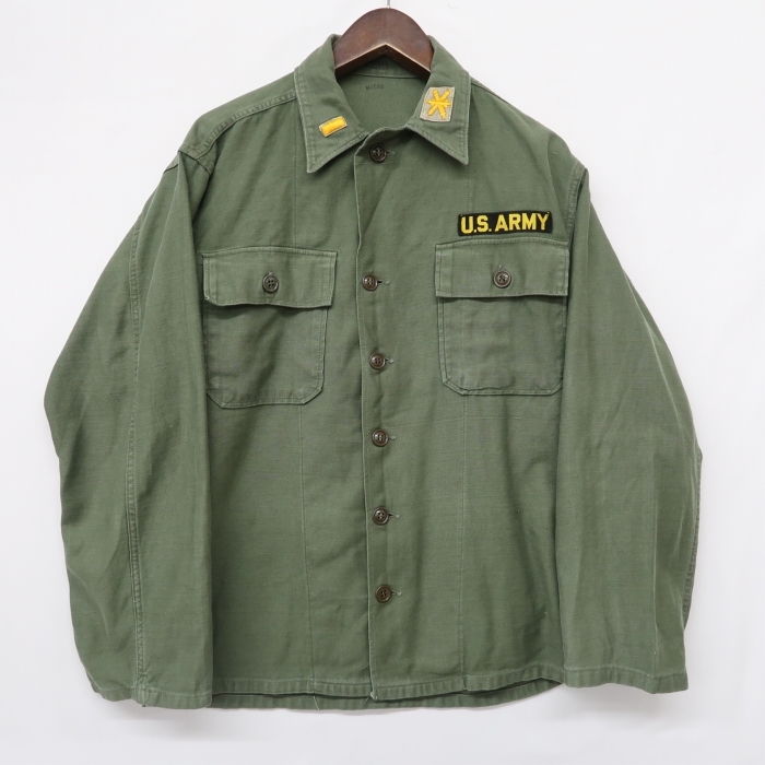 ARMY US OG-507 ユーティリティシャツ 米軍 M-47 1984年製 米軍実物 M-1947 DURA 実物 ミリタリー ビンテージ 40s 76年納品 尿素