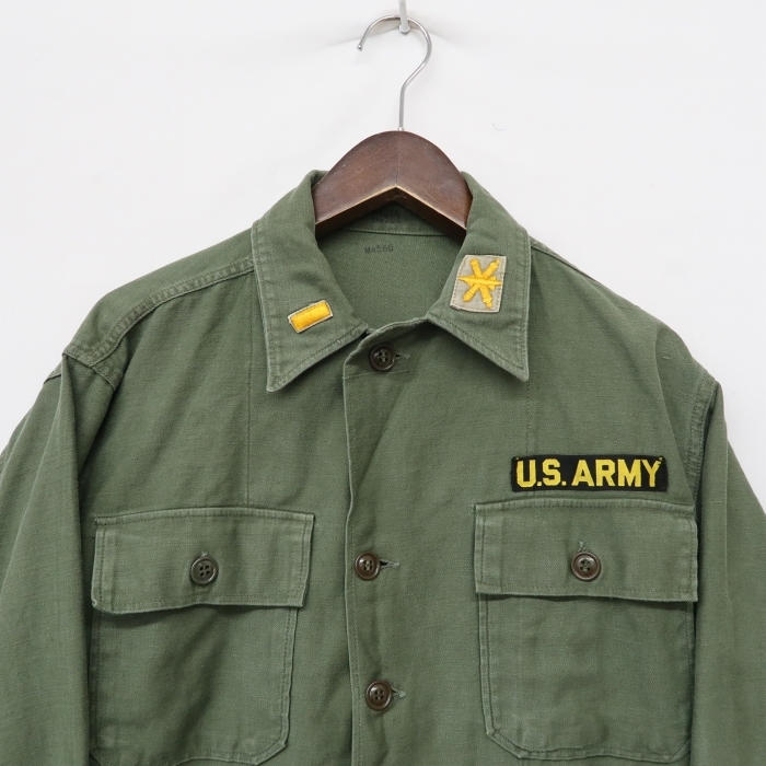 ARMY US OG-507 ユーティリティシャツ 米軍 M-47 1984年製 米軍実物 M-1947 DURA 実物 ミリタリー ビンテージ 40s 76年納品 尿素