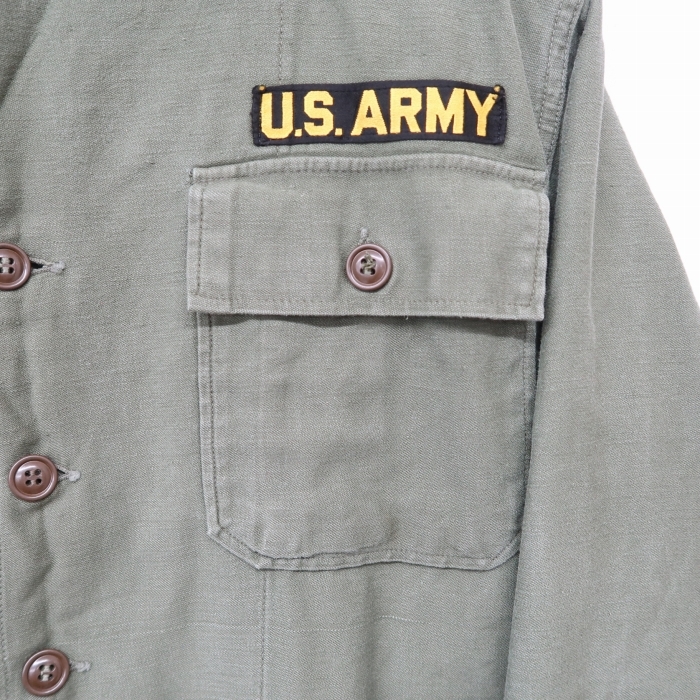 ARMY US OG-507 ユーティリティシャツ 米軍 M-47 1984年製 米軍実物 M-1947 DURA 実物 ミリタリー ビンテージ 40s 76年納品 尿素