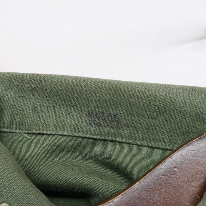 ARMY US OG-507 ユーティリティシャツ 米軍 M-47 1984年製 米軍実物 M-1947 DURA 実物 ミリタリー ビンテージ 40s 76年納品 尿素
