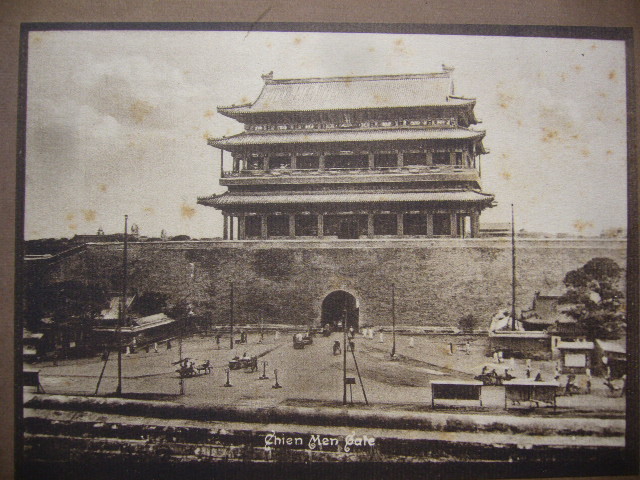 希少 中国 古写真 北支名所 観光 北京 戦前？ SCENES IN PEKING