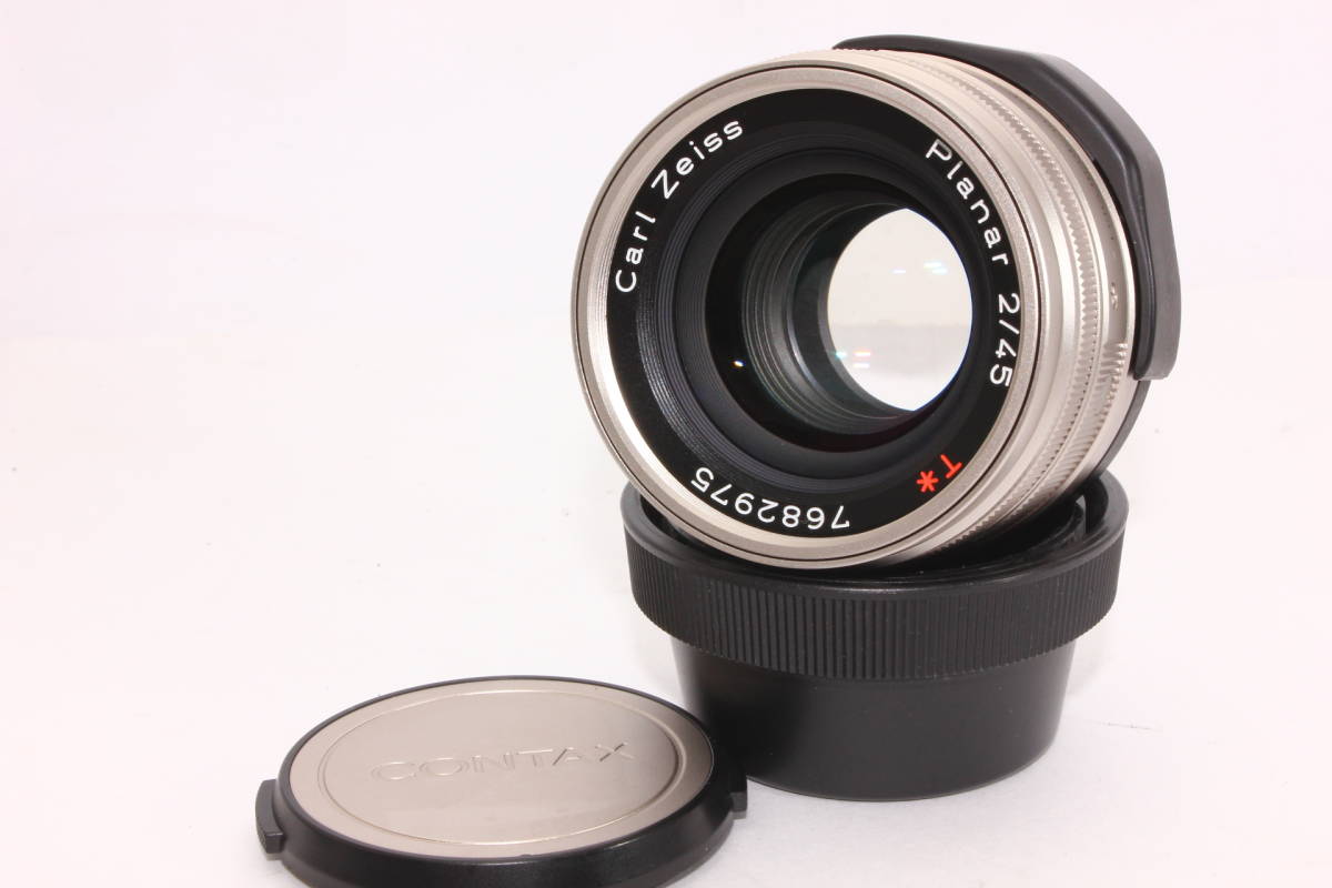 コンタックス 45mm F2 G T* プラナー カールツァイス Carl Zeiss 