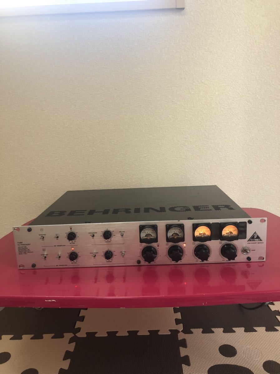 BEHRINGER TUBE ULTRAGAIN MODEL T1953 ベリンガー 真空管 2ch マイク