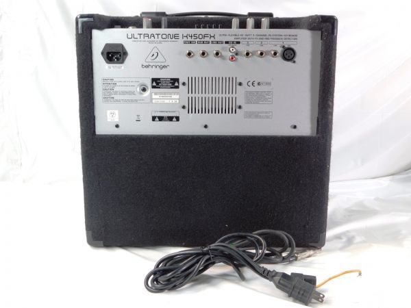 Behringer ULTRATONE Ultratone K450FX Musical K450Fx ベリンガー