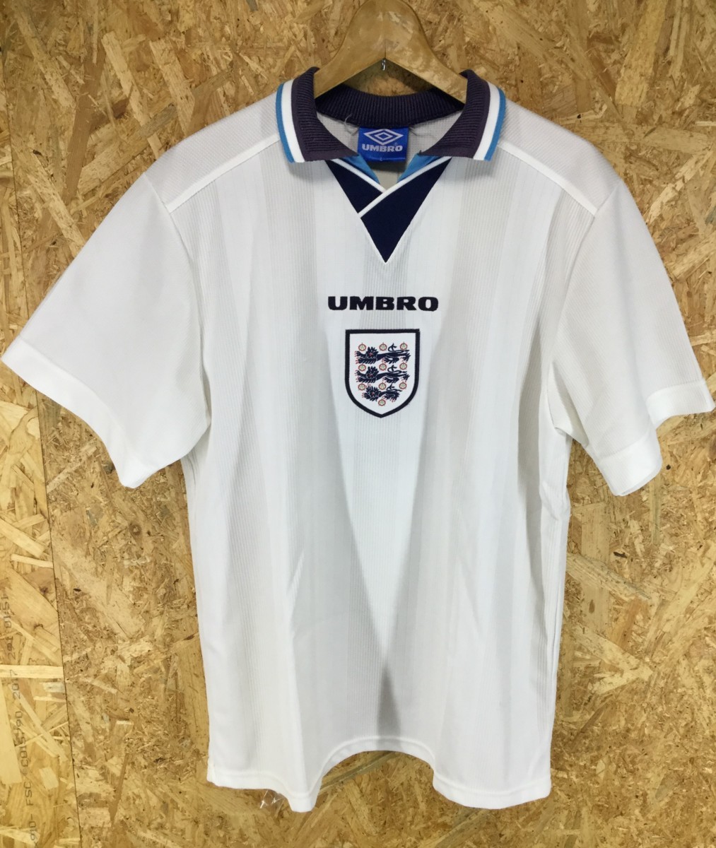 ポール・ガスコイン（インポートXL） イングランド代表 0 Umbro 復刻版 ホーム半袖 #19 - Yahoo!オークション 「ポール・ガスコイン」の落札相場・落札価格 イングランド代表1990ホーム ガスコイン19 UMBRO ユニフォーム 半袖 ゴールベッカム&amp;ジェラード